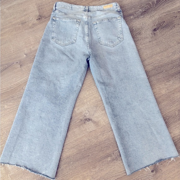 AG Wide Leg Crop Jeans Size 31 - Picture 5 of 11